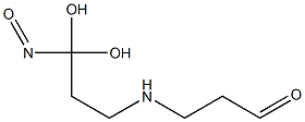 NITROSO-DIHYDROXYPROPYLOXOPROPYLAMINE Struktur