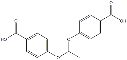 4,4'-DICARBOXYDIPHENOXYETHANE Struktur