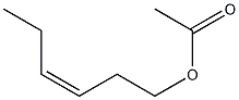 CIS-3-HEXEN-1-OLACETATE Struktur