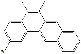 2-BROMODIMETHYLBENZANTHRACENE Struktur