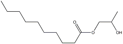 PROPYLENEGLYCOLMONOCAPRATE Struktur