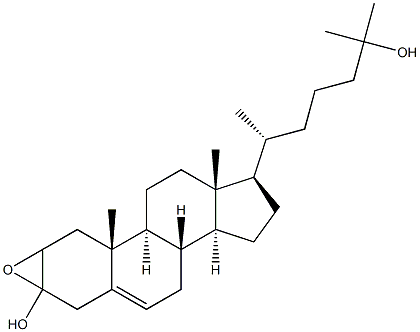 25-HYDROXYCHOLESTEROLEPOXIDE Struktur