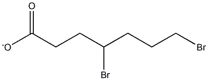 2,5-DIBROMOPENTYLACETATE Struktur