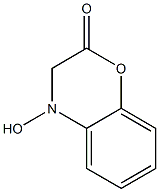 4-HYDROXY-1,4-BENZOXAZINONE Struktur