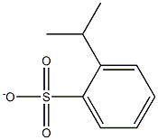 SEC-PROPYLBENZENESULPHONATE Struktur