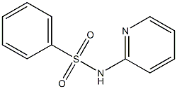 N-2-PYRIDINYLBENZENESULPHONAMIDE Struktur