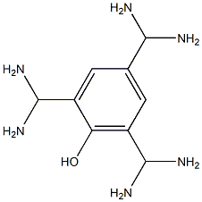 2,4,6-TRIS(DIAMINO-METHYL)PHENOL Struktur