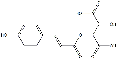 COUMAROYLTARTARICACID Struktur