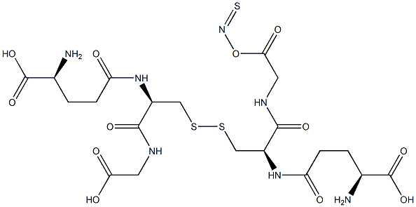 GLUTATHIONETHIONITRITE Struktur