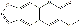 METHOXYPSORALEN Struktur