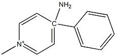 PARA-AMINO-1-METHYL-4-PHENYLPYRIDINIUM Struktur