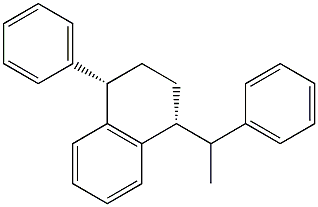 1ALPHAPHENYL4BETA(1PHENYLETHYL)TETRALIN Struktur