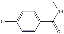 N-METHYL-PARA-CHLOROBENZAMIDE Struktur