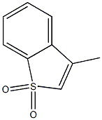 3-METHYLBENZOTHIOPHENESULFONE Struktur