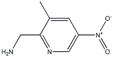 (3-Methyl-5-nitropyridin-2-yl)methylamine Struktur