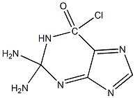 2-Amino-6-chloroguanine Struktur