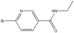 6-Bromo-n-ethylnicotinamide Struktur