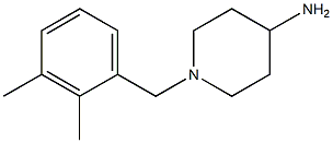 1-(2,3-dimethylbenzyl)piperidin-4-amine Struktur