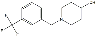 1-[3-(trifluoromethyl)benzyl]piperidin-4-ol Struktur