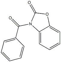 3-benzoylbenzooxazol-2-one Struktur