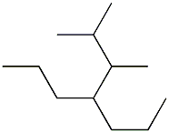 2,3-dimethyl-4-propylheptane Struktur