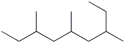 3,5,7-trimethylnonane Struktur