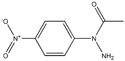 ACETIC ACID 4-NITROPHENYLHYDRAZIDE Struktur