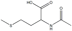 N-ACETYL-DL-METHRONINE Struktur