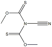 DIMETHYLCYANODITHIOIMINODICARBONATE Struktur