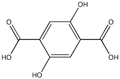 2,5-hydroquinone dicarboxylic acid Struktur