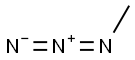 methyl azide Struktur