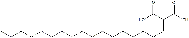 octadecanedicarboxylic acid Struktur