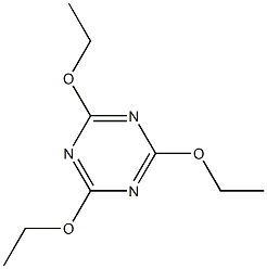 triethyl cyanurate Struktur