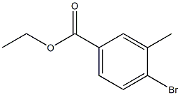 4-BROMO-3-METHYLBENZOIC ACID ETHYL ESTER Struktur