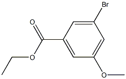 3-BROMO-5-METHOXYBENZOIC ACID ETHYL ESTER Struktur