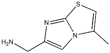 (3-METHYLIMIDAZO[2,1-B][1,3]THIAZOL-6-YL)METHYLAMINE Struktur