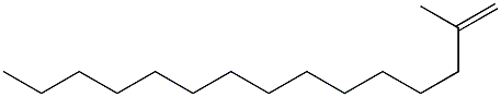 2-METHYL-1-PENTADECENE 97% Struktur