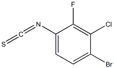 4-BROMO-3-CHLORO-2-FLUOROPHENYL ISOTHIOCYANATE 97% Struktur