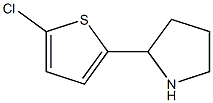 2-(5-CHLORO-2-THIENYL)PYRROLIDINE Struktur