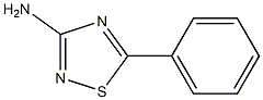 3-AMINO-5-PHENYL-1,2,4-THIADIAZOLE ,98% Struktur