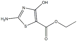 2-AMINO-4-HYDROXYTHIAZOLE-5-CARBOXYLIC ACID ETHYL ESTER, 95+% Struktur