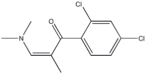 2-[(DIMETHYLAMINO)METHYLENE]-3-OXO-3-(2,4-DICHLOROPHENYL)PROPANE, 95+% Struktur