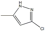 3-CHLORO-5-METHYL-1H-PYRAZOLE Struktur