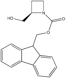 (R)-1-FMOC-2-AZETIDINEMETHANOL Struktur