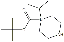 1-N-BOC-2S-ISOPROPYL-PIPERAZINE Struktur