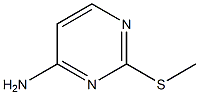 4-AMINO-2-METHYLTHIOPYRIMIDINE Struktur