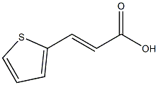 3-(2-THIENYL)PROPENOIC ACID Struktur