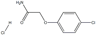 2-(4-CHLOROPHENOXY)ACETAMIDEHYDROCHLORIDE Struktur