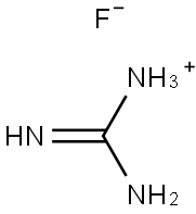 GUANADINIUMFLUORIDE Struktur