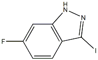 6-FLUORO-3-IODOINDAZOLE Struktur